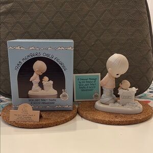 Precious Moments Members Only Figurine “You Just Can’t Chuck A Good Friendship”